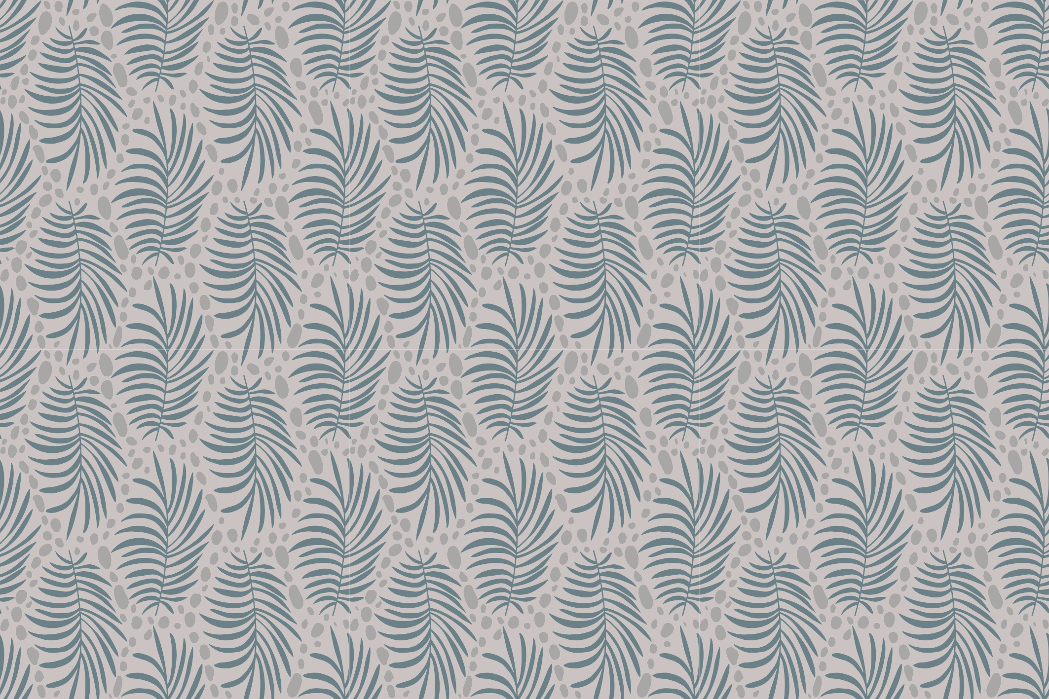 Alfombra vinílica naturaleza motivo de hojas verdes - TenVinilo