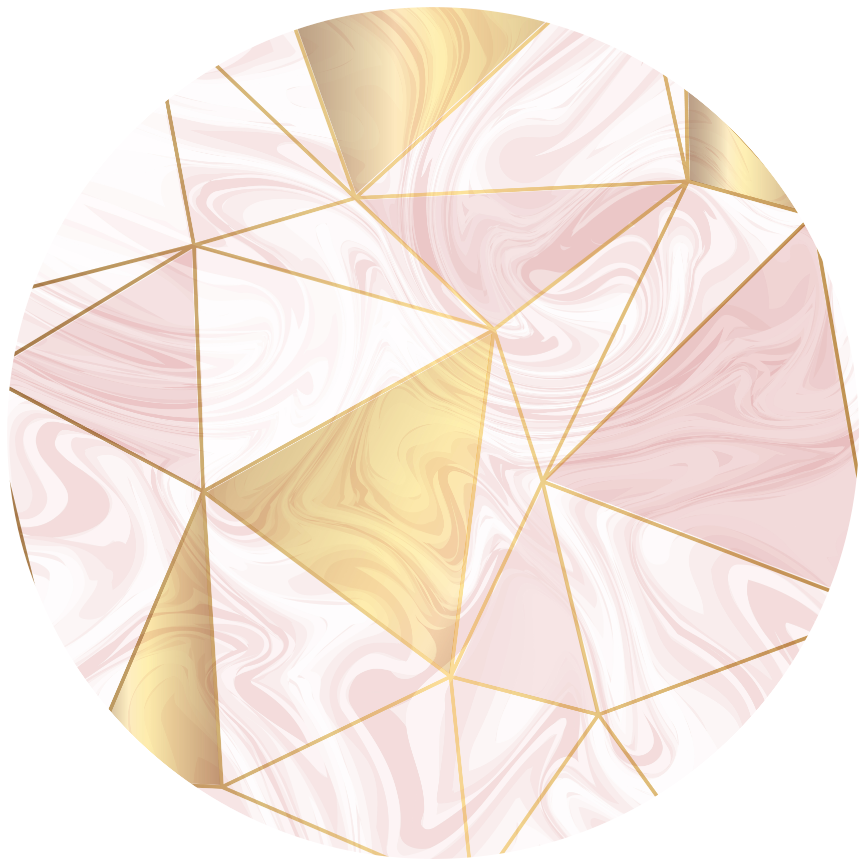 Alfombra de vinilo geométrica mosaico Pastel Geométrico - TenVinilo