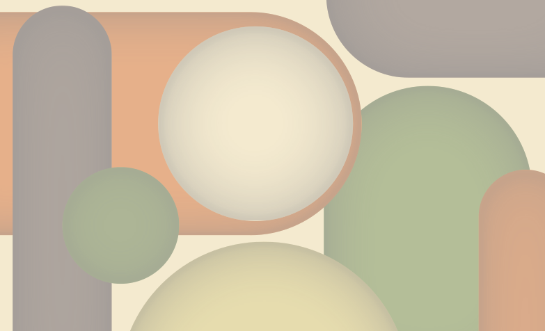 Alfombra vinílica moderna patrones circulares contemporáneos - TenVinilo