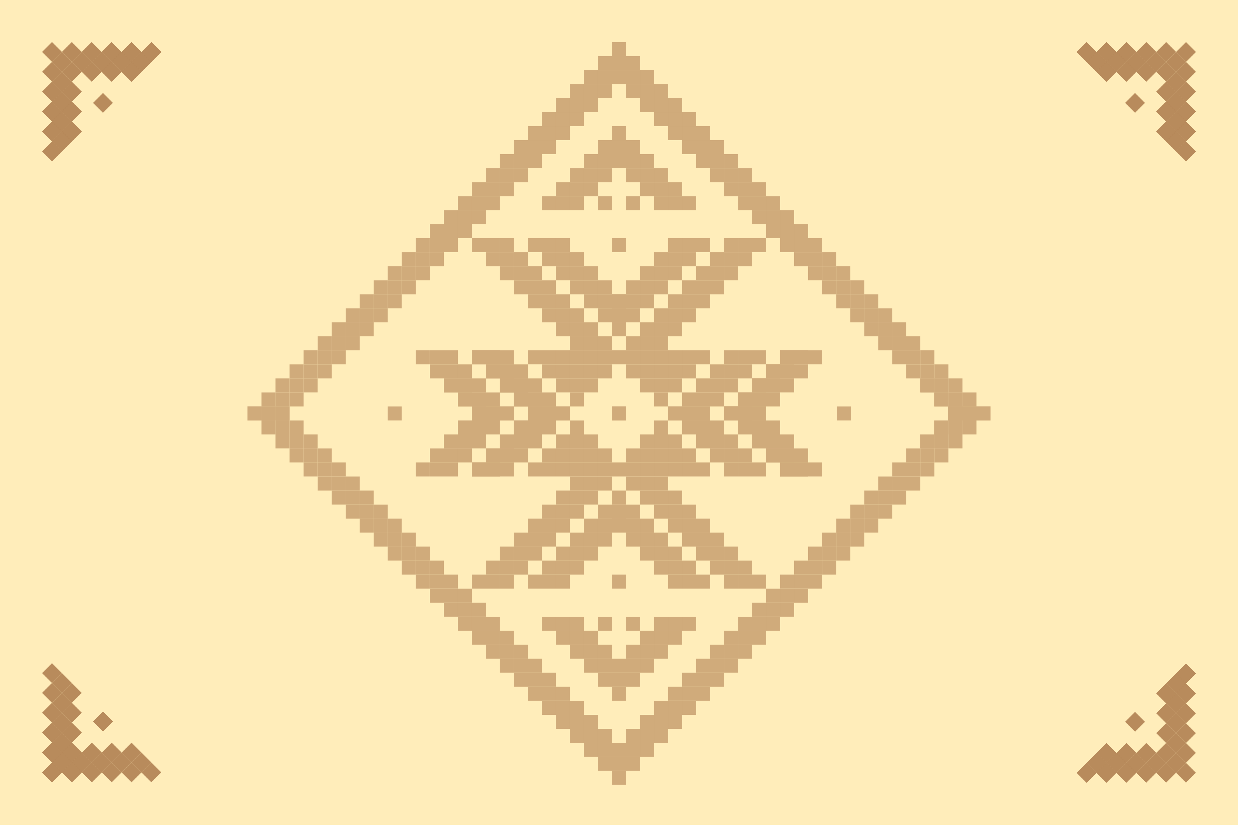 Alfombra vinílica salón elegante contraste geométrico - TenVinilo