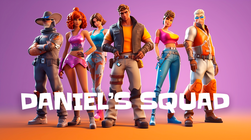 Alfombra vinilo dormitorio una pandilla de personajesUna pandilla - TenVinilo