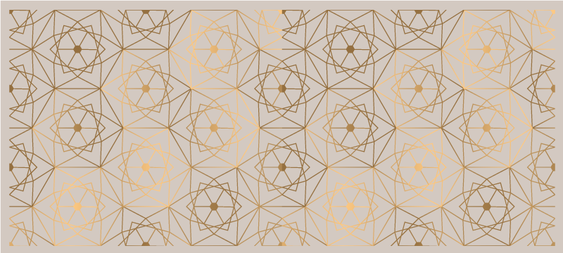 Alfombra de vinilo geométrica patrón abstracto de líneas - TenVinilo