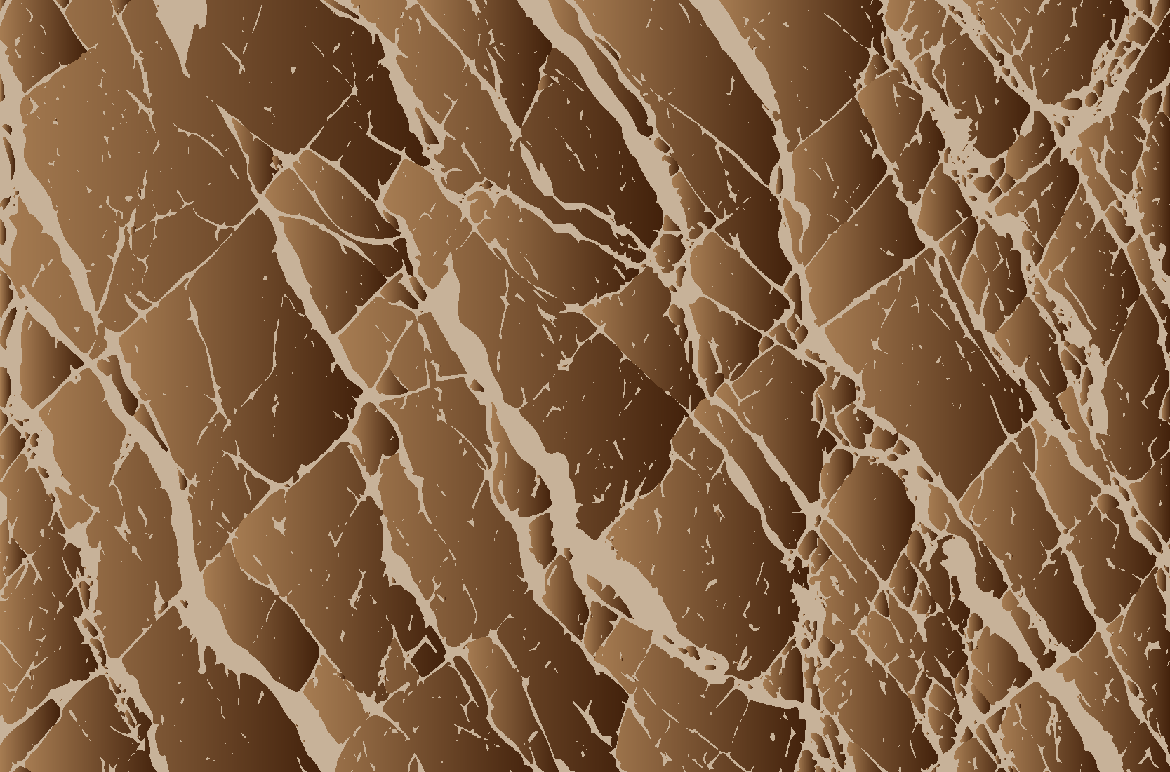 Alfombra vinílica comedor efecto mármol marrón - TenVinilo