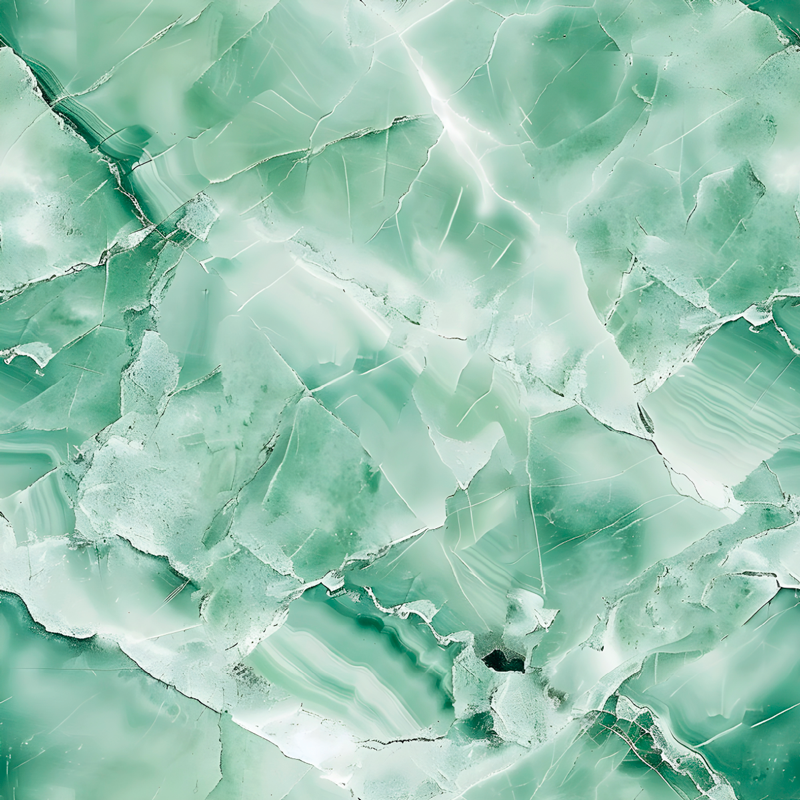 Alfombra vinílica imitación mármol color verde pastel - TenVinilo