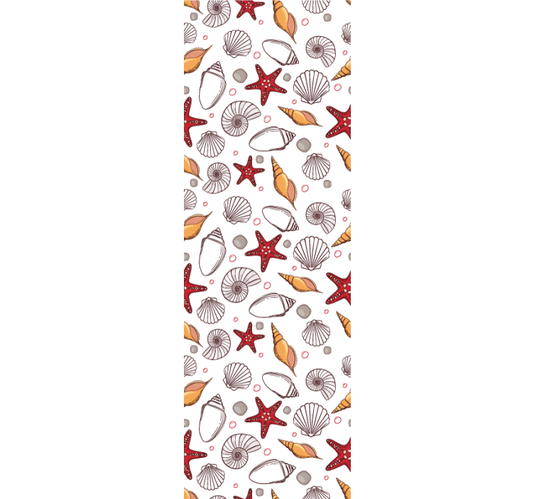 Papel tapiz animales patrones de vida marina - TenVinilo