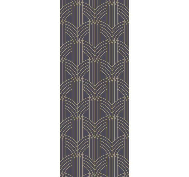 Papel tapiz para sala estilo art déco - TenVinilo