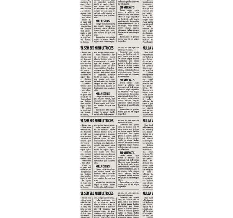 Papel tapiz personalizable estilo periódico vintage - TenVinilo