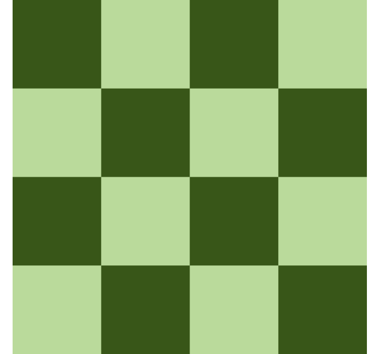 Papel tapiz azulejos motivo verde oscuro y claro - TenVinilo