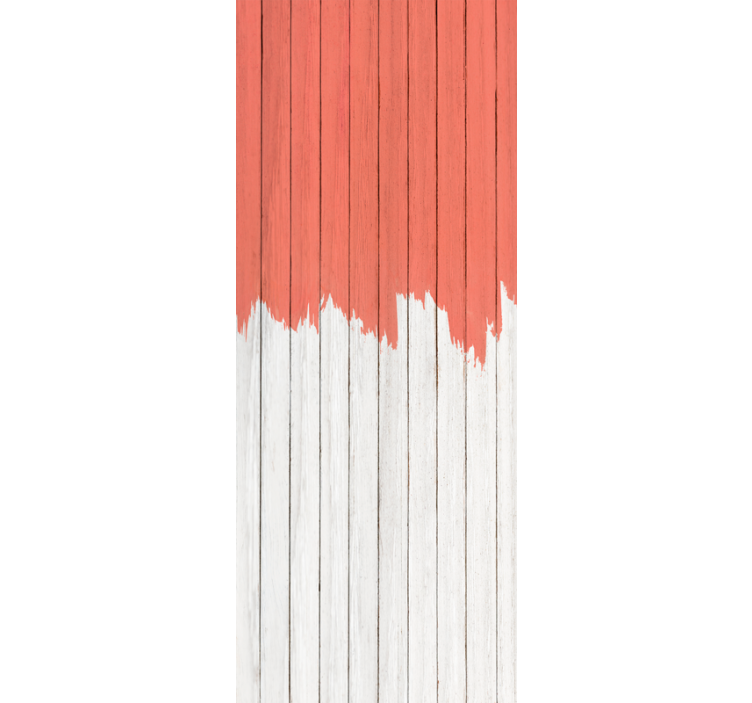 Papel tapiz madera patrón coral vivo - TenVinilo