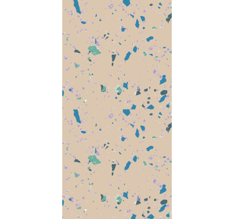 Papel tapiz para recámara componente geométrico abstracto - TenVinilo