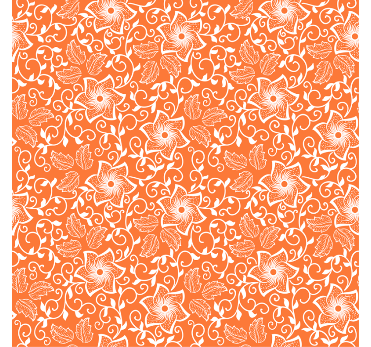 Papel tapiz para recámara motivo floral - TenVinilo