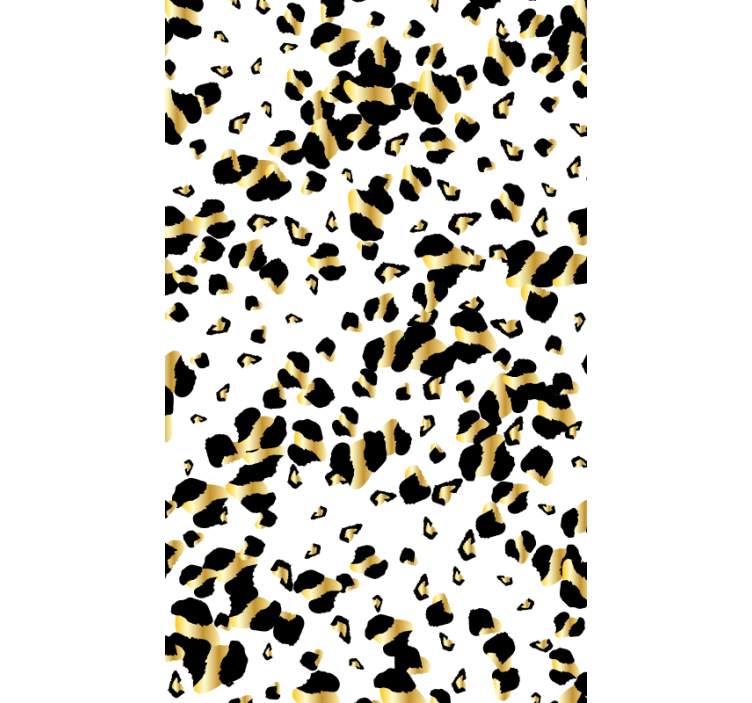 Papel tapiz animales diseño de piel de leopardo - TenVinilo