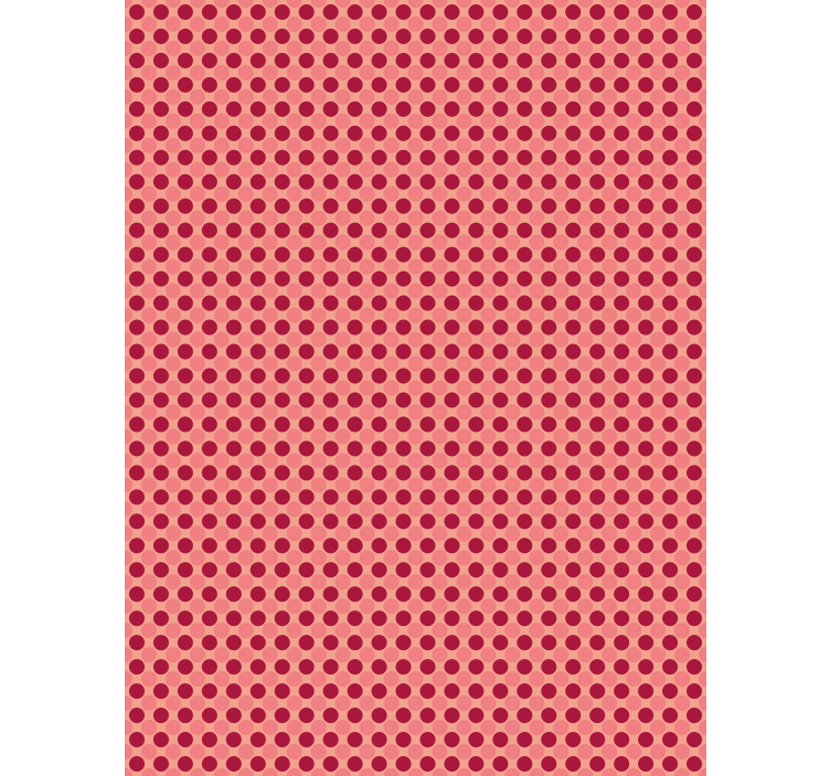 Papel tapiz pasillo fondo geométrico de puntos - TenVinilo