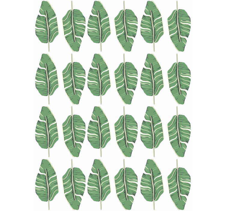 Papel tapiz naturaleza motivo de hojas opulentas - TenVinilo