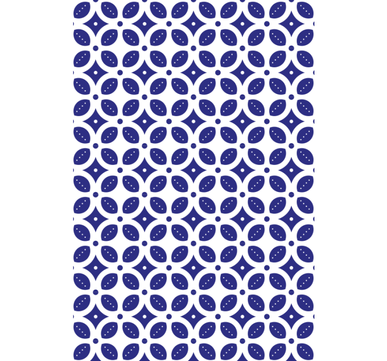 Papel tapiz para sala con diseño geométrico - TenVinilo