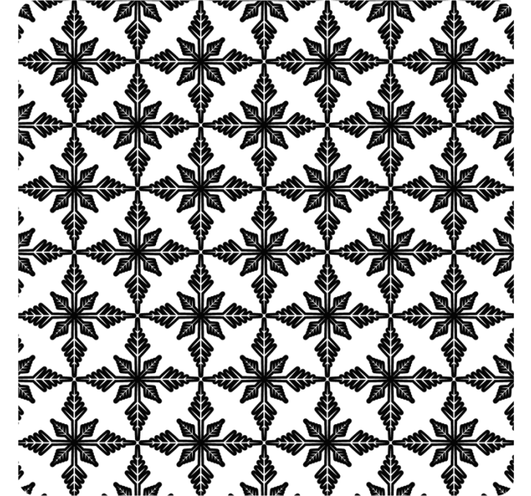Papel tapiz azulejos azulejo antiguo blanco y negro - TenVinilo