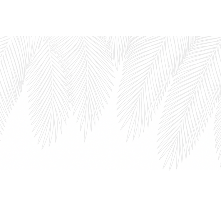 Papel tapiz recámara matrimonial palma neutral - TenVinilo