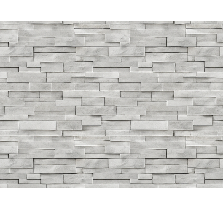 Papel tapiz piedra pizarra gris de ledge stone - TenVinilo