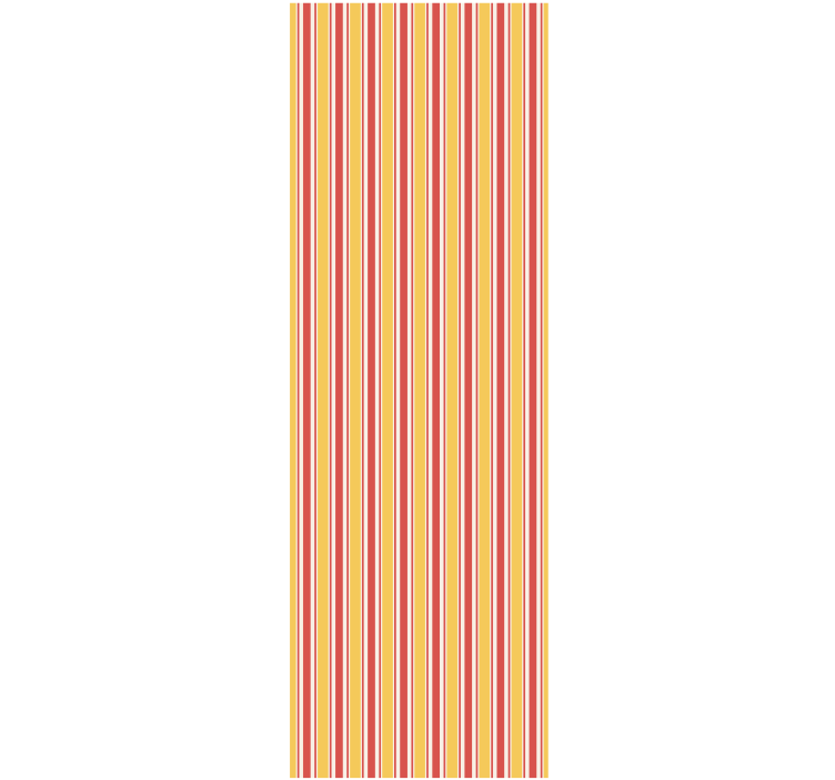 Papel tapiz para recámara diseño de rayas cálidas - TenVinilo