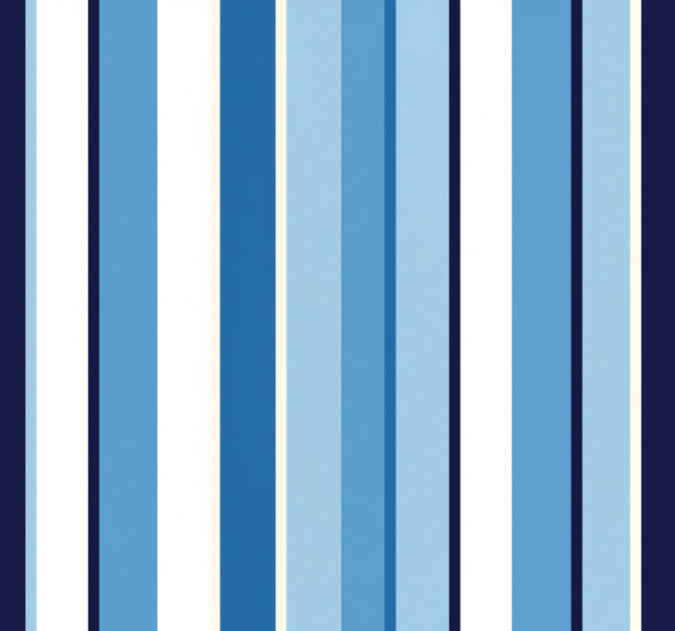 Papel tapiz rayas verticales azul claro y oscuro - TenVinilo