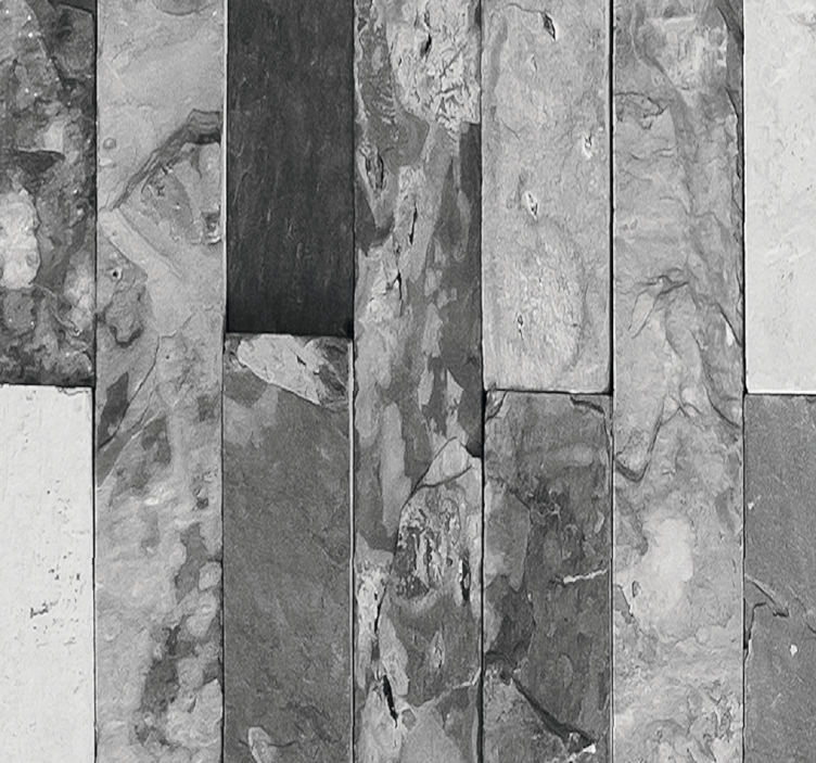 Papel pintado ladrillo tonos grises - TenVinilo