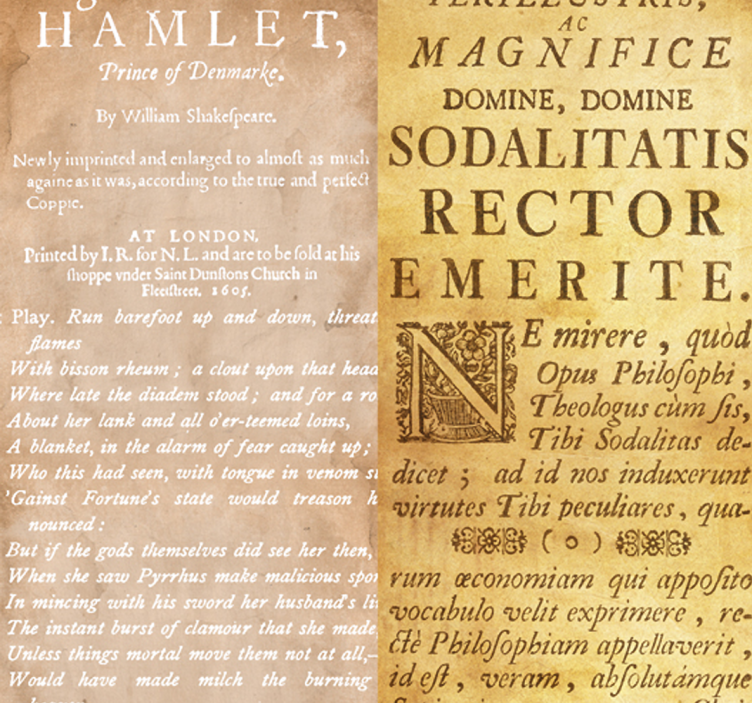 Papel pintado vintage escrituras en hormigón - TenVinilo