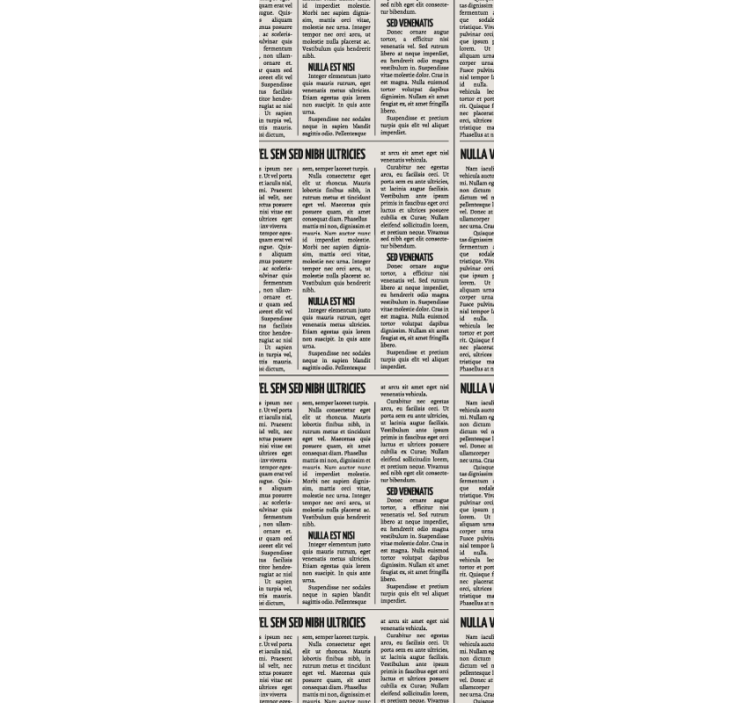 Papel tapiz letras patrón de columnas de texto - TenVinilo