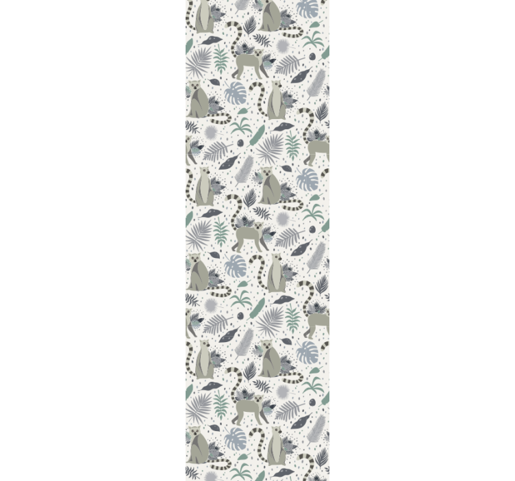 Papel tapiz animales patrones de animales de safari - TenVinilo