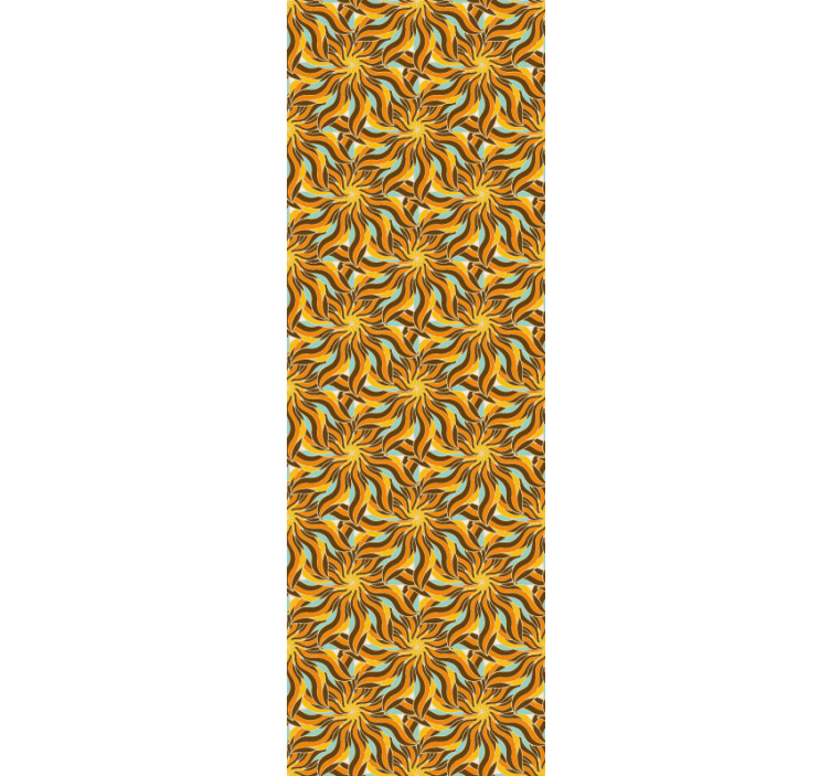 Papel pintado retro Sol y nubes 70 - TenVinilo