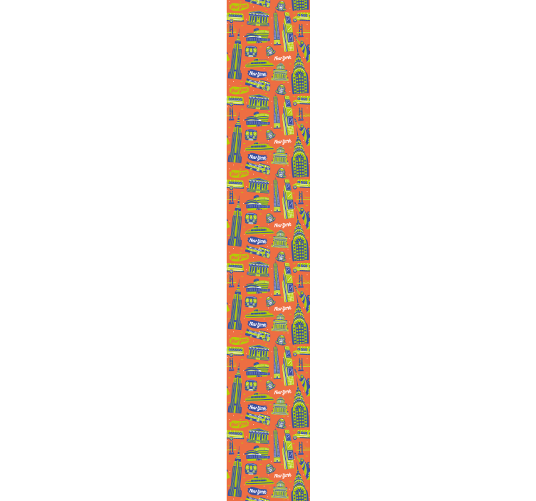 Papel tapiz Nueva York puntos de referencia urbanos - TenVinilo