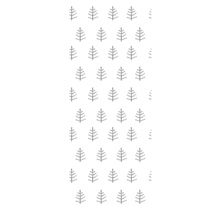 Papel tapiz hojas botánico simplista - TenVinilo