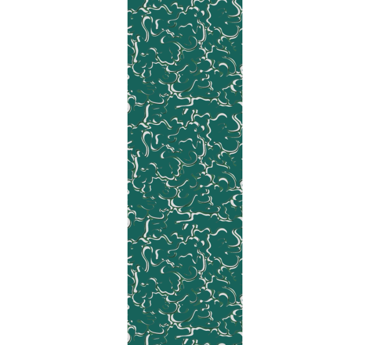 Papel tapiz geométrico remolinos abstractos - TenVinilo