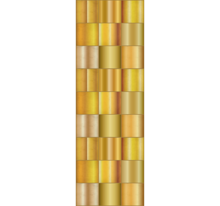 Papel tapiz textura patrón geométrico dorado - TenVinilo