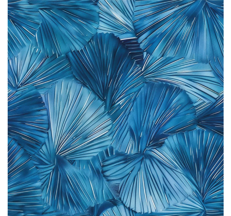 Papel tapiz moderno puntos visuales azules - TenVinilo