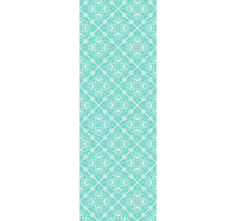 Papel tapiz ornamental diseño de patrón intrincado - TenVinilo