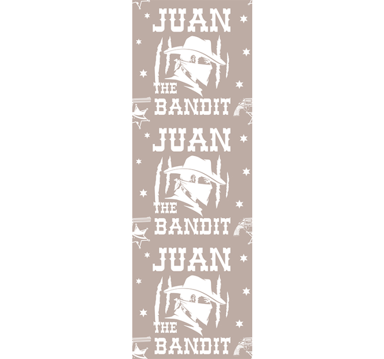 Papel tapiz bebé tema de vaquero - TenVinilo