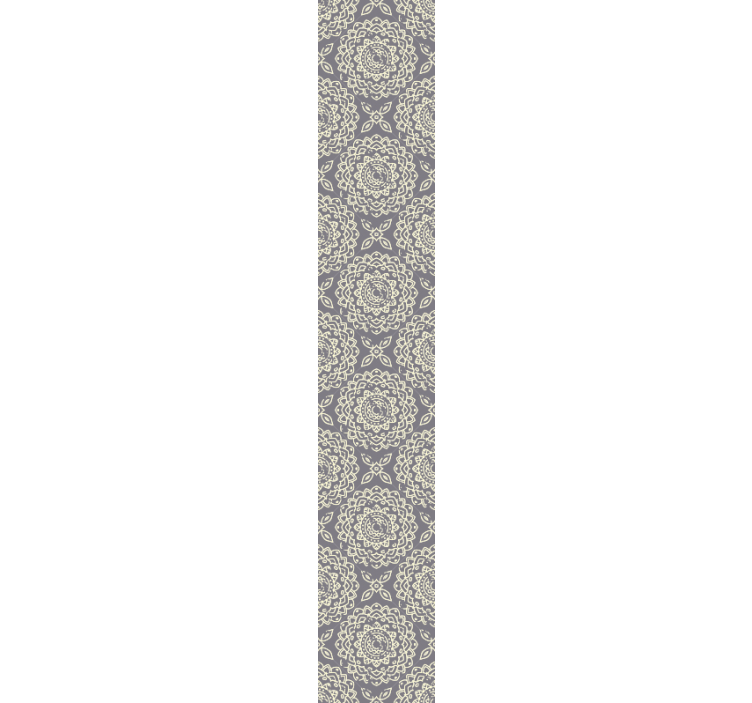 Papel pintado moderno Adornos modernos grises - TenVinilo